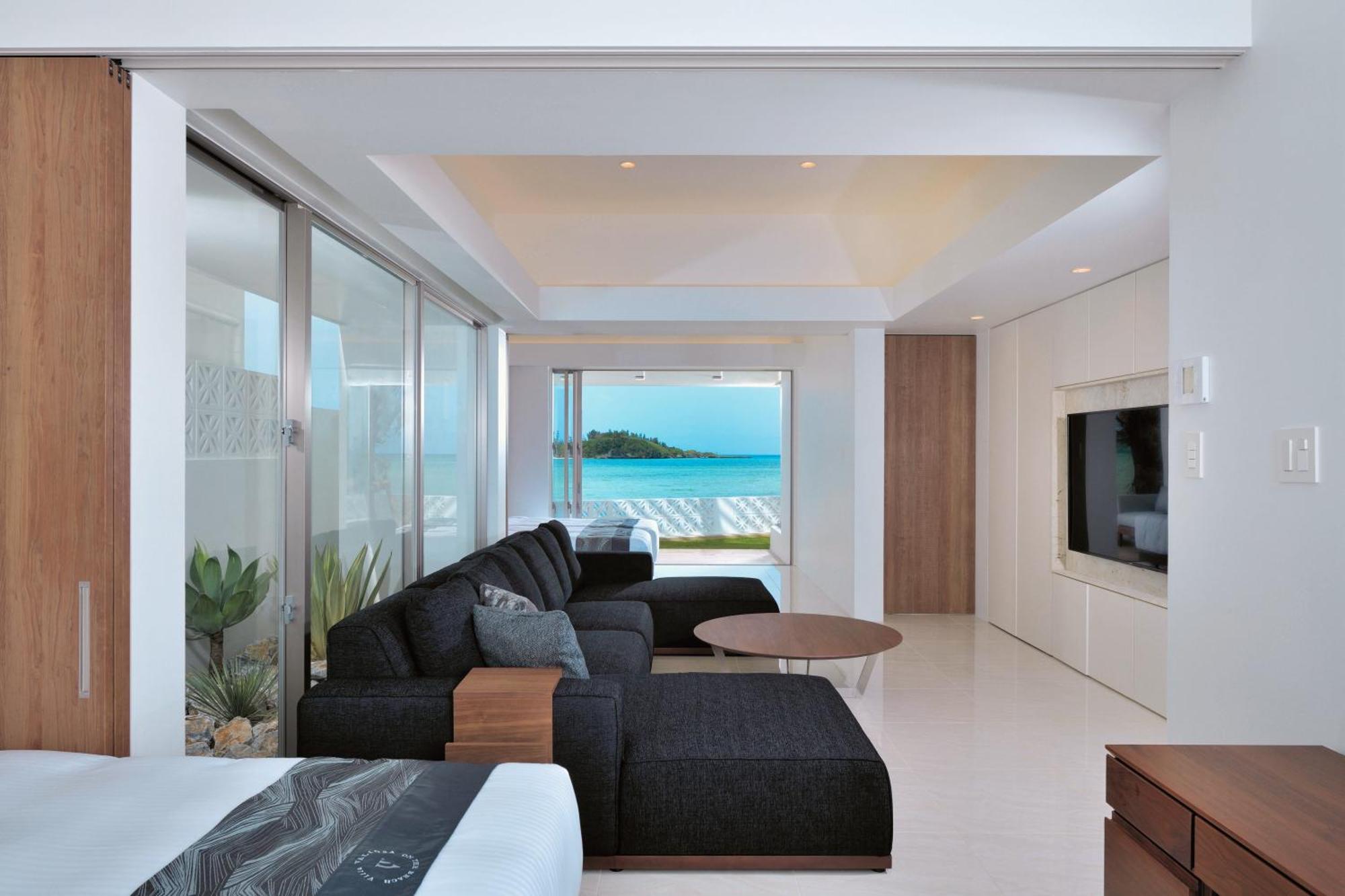 Villa Valiosa On The Beach Onna Extérieur photo